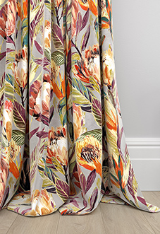 Ophelia, Russet - Made to Measure Curtains